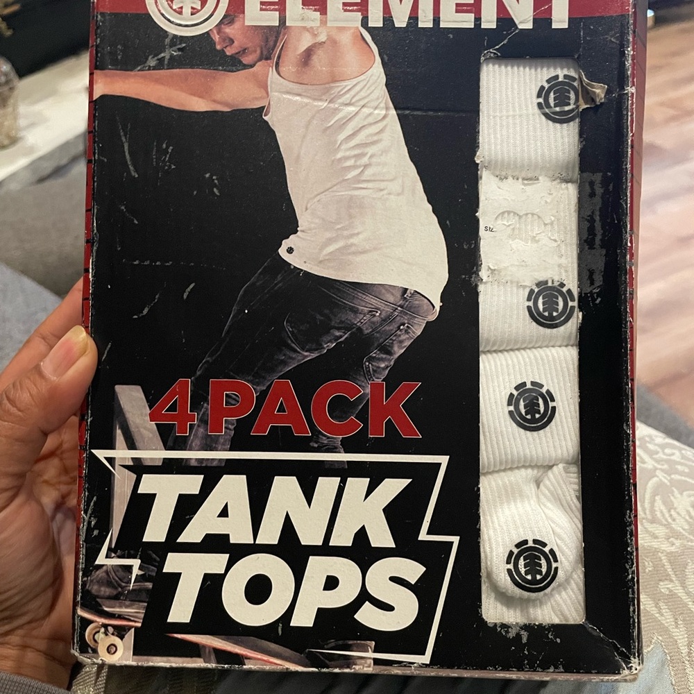 Element White Tank Top - Picture 2 of 3